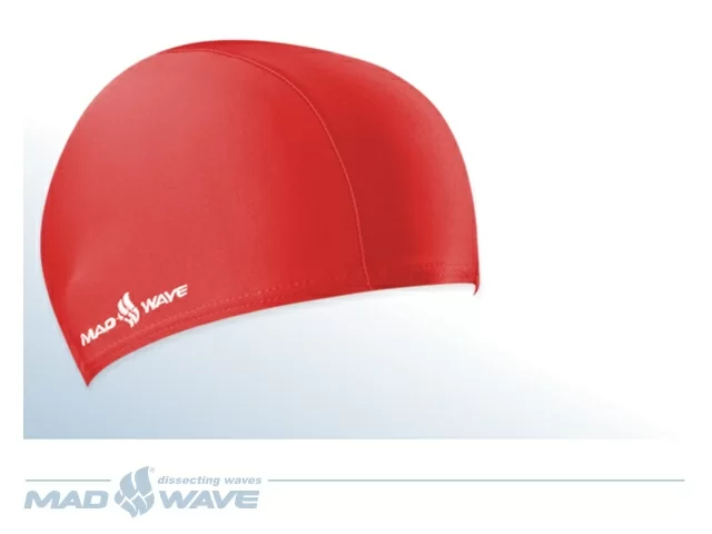 Фото Шапочка для плавания Mad Wave Adult Lycra red M0525 01 0 06W со склада магазина СпортСЕ