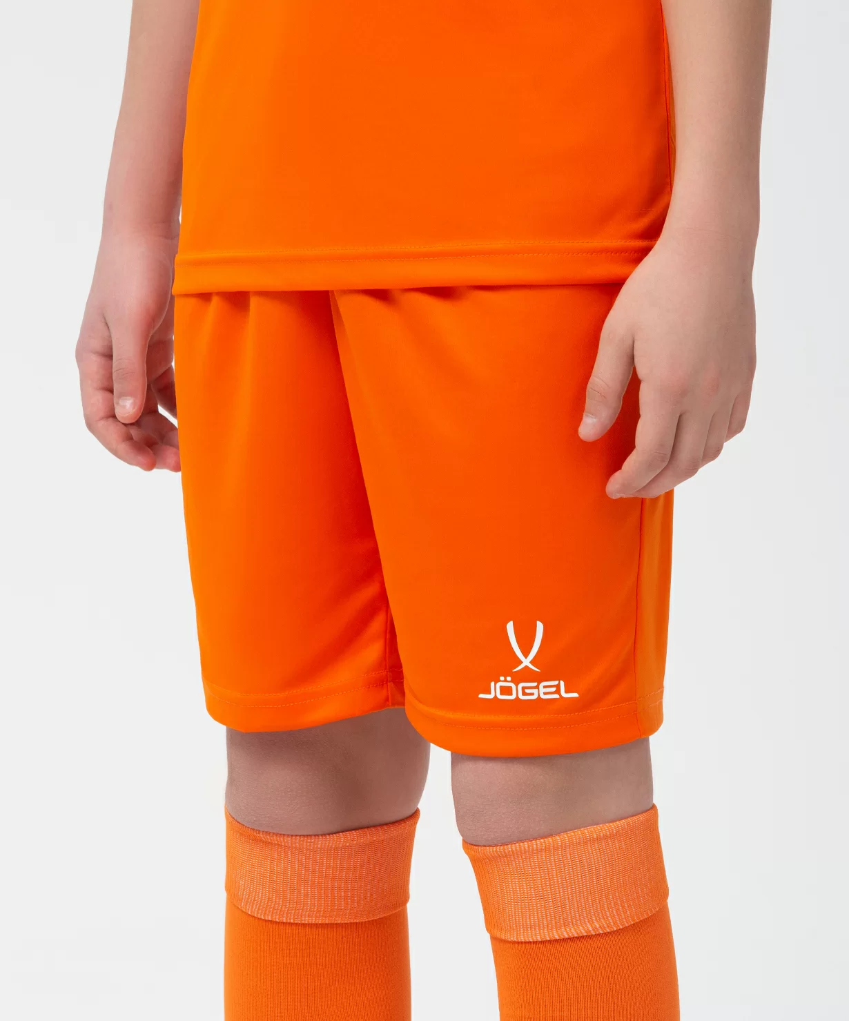 Фото Шорты игровые CAMP Classic Shorts, оранжевый/белый, детский со склада магазина СпортСЕ