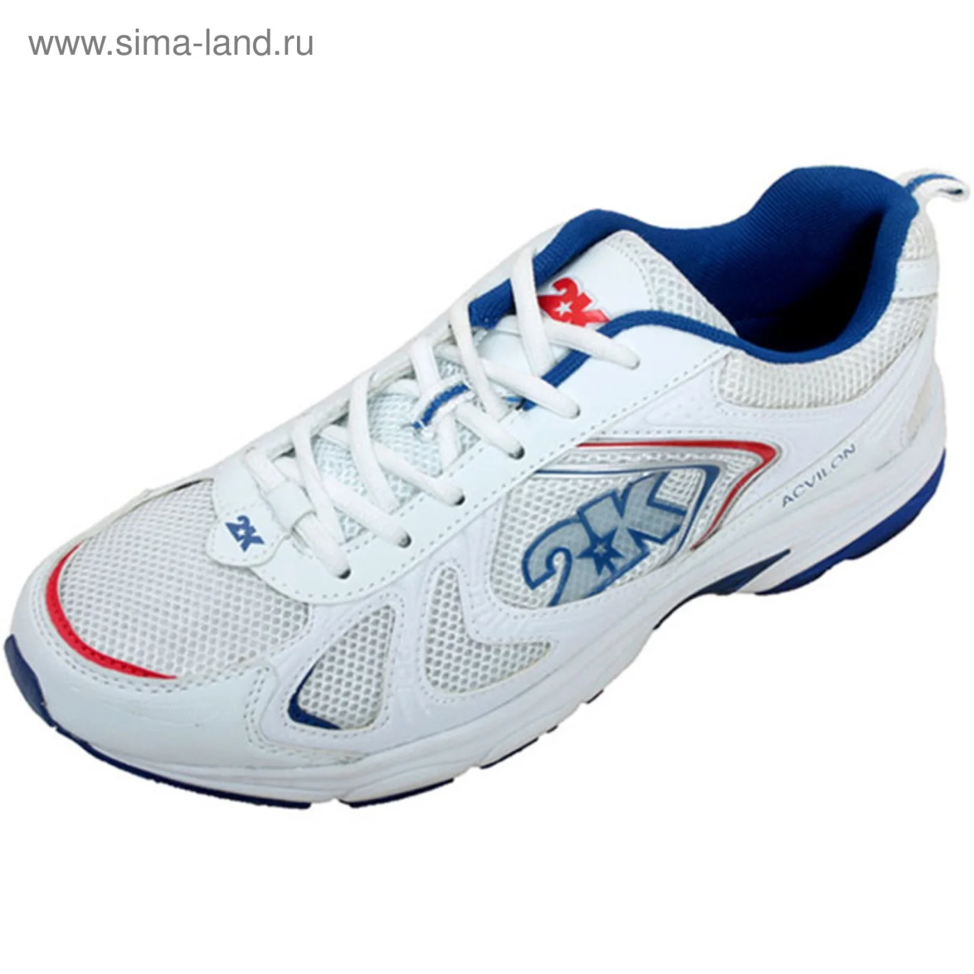 Кроссовки 2К Acvilon white/royal/red Кроссовки 2К Acvilon white/royal/red по низким ценам в Томске и Северске