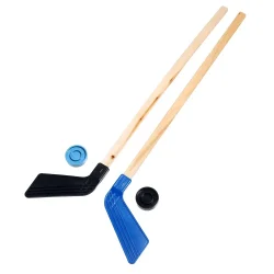 Набор хоккейный (2 клюшки +2 детские шайбы) европодвес