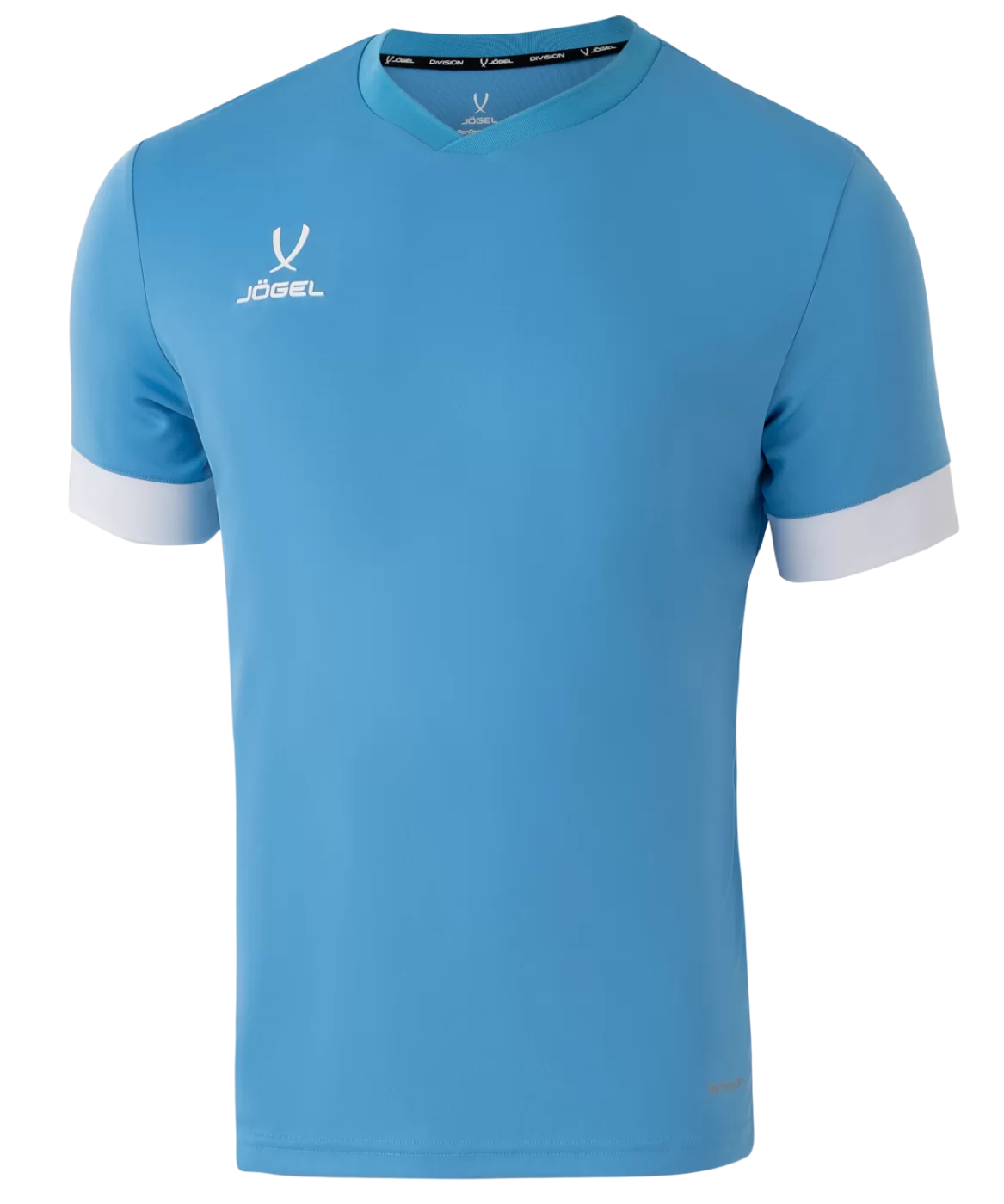 Фото Футболка игровая DIVISION PerFormDRY Union Jersey, голубой/белый/белый со склада магазина СпортСЕ