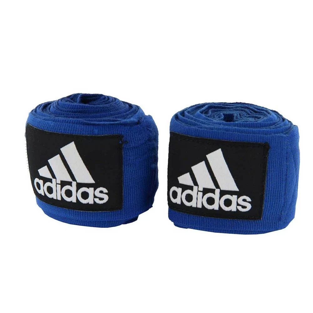 Фото Бинт боксерский 3.5 м Adidas New Rules Boxing Crepe Bandage синий adiBPO031 со склада магазина СпортСЕ