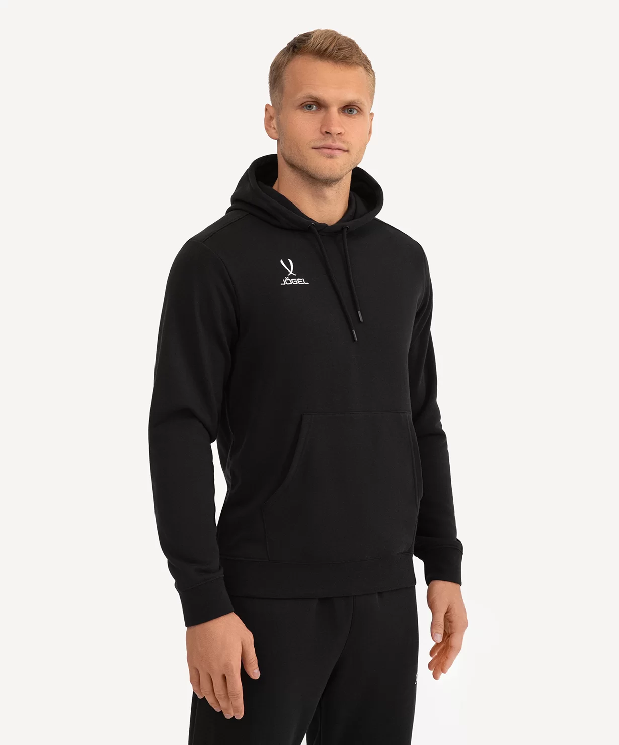 Фото Худи ESSENTIAL Cotton Hoodie, черный со склада магазина СпортСЕ