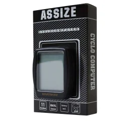 Велокомпьютер AssIize AS-411 электронный 4-х строчный