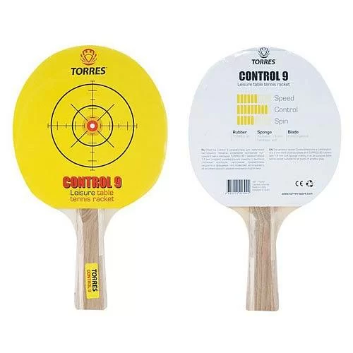 Фото Ракетка для настольного тенниса Torres Control 9 TT0002 со склада магазина СпортСЕ