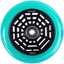 Колесо для самоката TechTeam X-Treme 110*24мм Web emerald