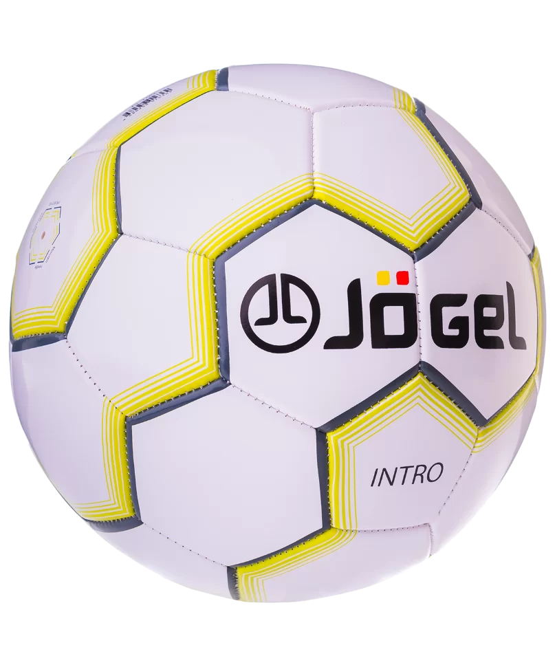 Фото Мяч футбольный Jogel JS-100 Intro №5 белый 11388 со склада магазина СпортСЕ