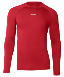 Джемпер компрессионный утепленный JÖGEL CAMP PerFormDRY Baselayer Top Warm, красный