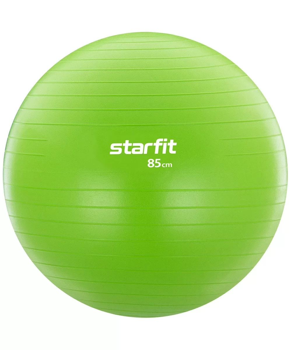 Фитбол 85 см StarFit GB-104 1500 гр без насоса антивзрыв зеленый 16542 Фитбол 85 см StarFit GB-104 1500 гр без насоса антивзрыв зеленый 16542 по низким ценам в Томске и Северске