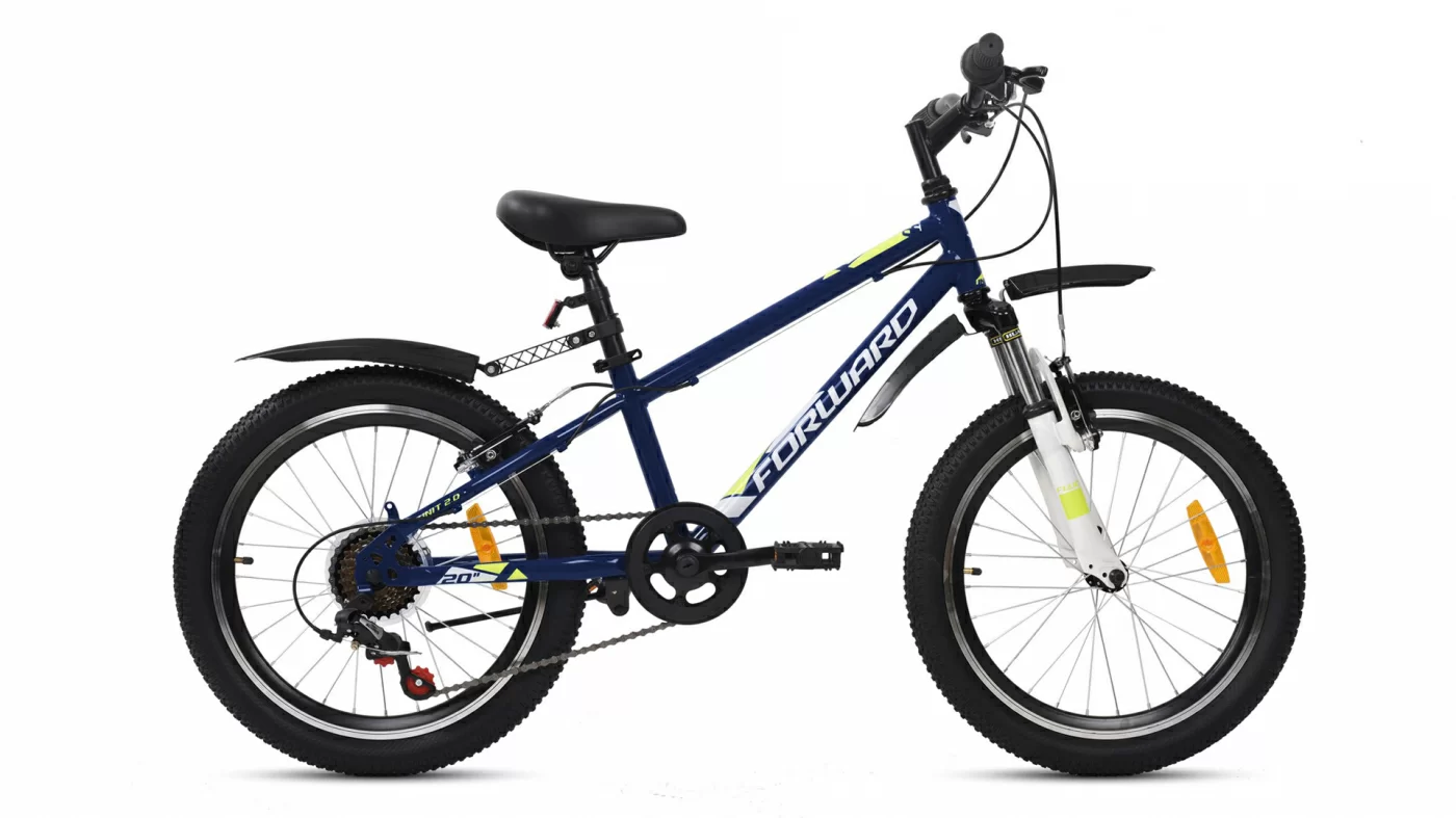 Фото Велосипед Forward Unit 20 2.2 (2021) темно-синий/белый RBKW11N06003 со склада магазина СпортСЕ