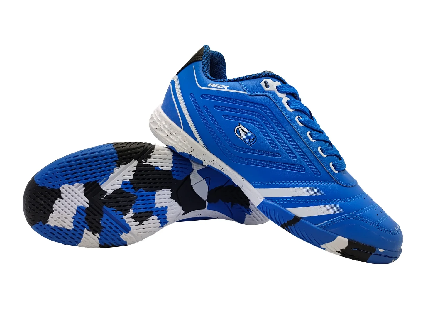 Бутсы RGX SB-M-061 Blue/White детские Бутсы RGX SB-M-061 Blue/White детские по низким ценам в Томске и Северске