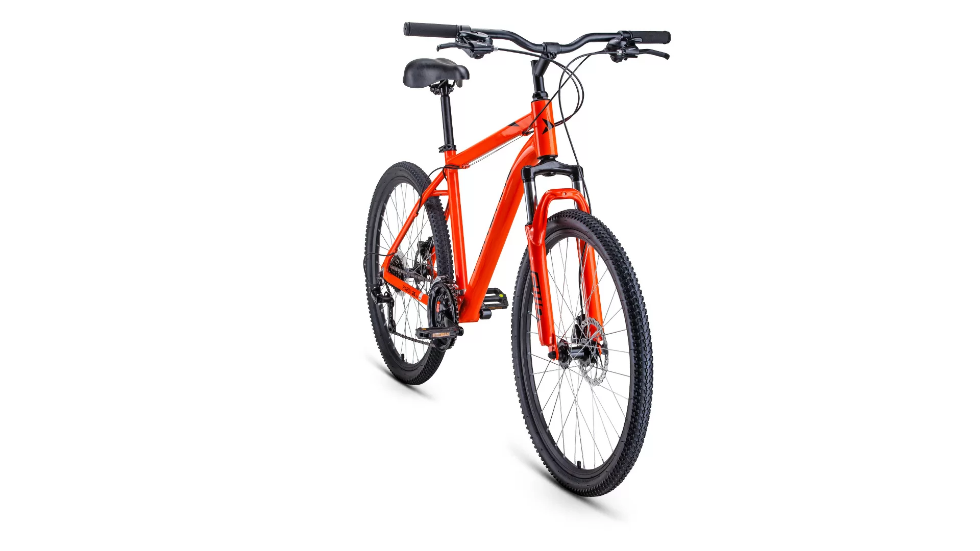 Фото Велосипед Forward Hardi 26 2.1 disc (2021) оранжевый/черный RBKW1M66Q019 со склада магазина СпортСЕ