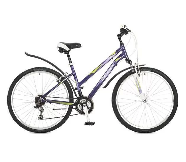 Фото Велосипед Stinger 26" Element lady TZ30/TY21/TS38 фиолетовый со склада магазина СпортСЕ