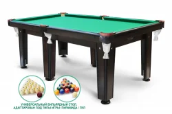 Кадет Комби СБ 9 (РПул, №1, ДСП, Сукно amp;quot;Euro Pro 50amp;quot; ш1.98м Yellow green, Х/б сетка) Кадет Комби СБ 9 (РПул, №1, ДСП, Сукно amp;quot;Euro Pro 50amp;quot; ш1.98м Yellow green, Х/б сетка)