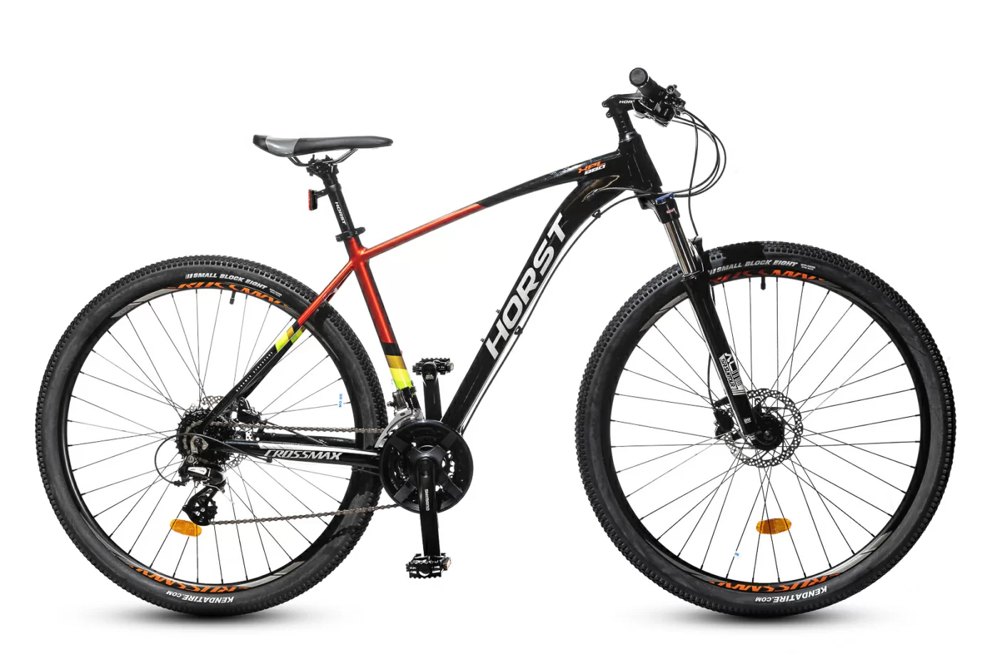 Фото Велосипед HORST Crossmax 29 2022 Чёрно-красный со склада магазина СпортСЕ