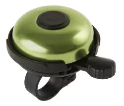 Звонок M-Wave алюм./пластик D-53мм  (на блистере) черно-зеленый 5-420155