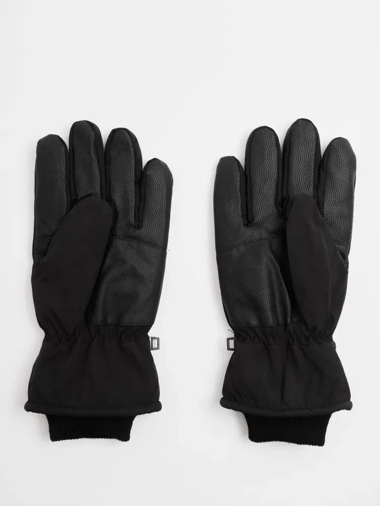  Перчатки Saimaa горнолыжные мужские чёрный по низким ценам в Томске и Северске