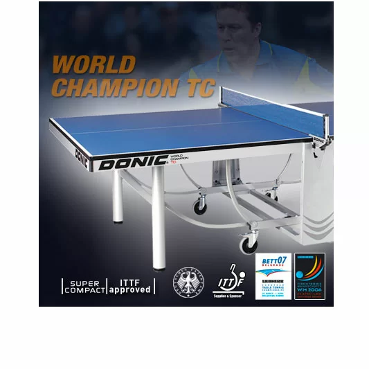Фото Теннисный стол DONIC WORLD CHAMPION TC GREEN (без сетки) 400240-G со склада магазина СпортСЕ