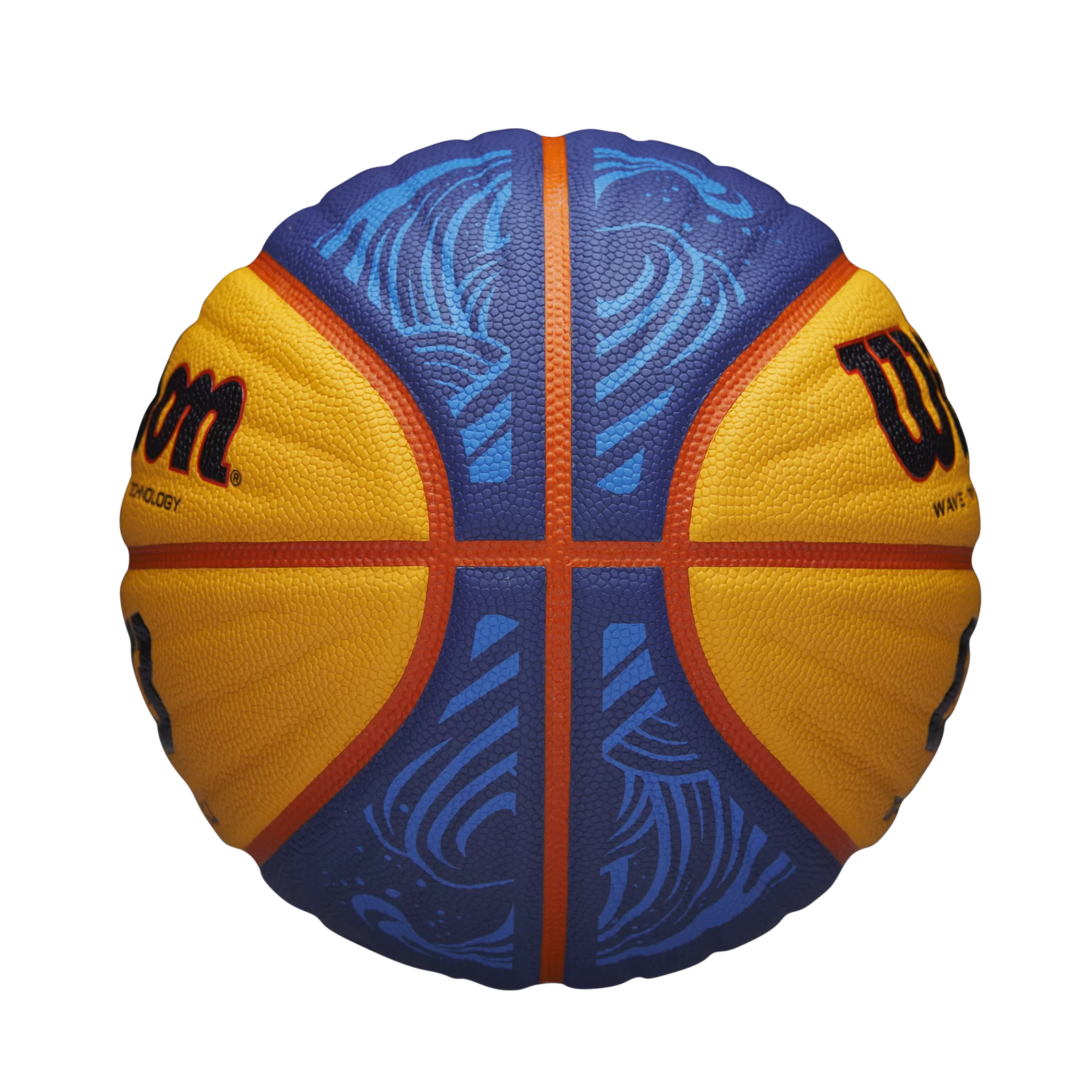 Фото Мяч баскетбольный Wilson FIBA3x3 Official  №6 FIBA  Appr.PU сине-желтый WTB0533XB со склада магазина СпортСЕ