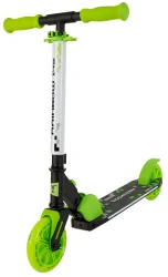Самокат TechTeam Rainbow 145 black/green
