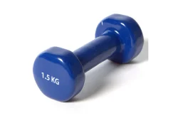Гантель виниловая 1.5 кг York DB100 B31384 синий 1шт