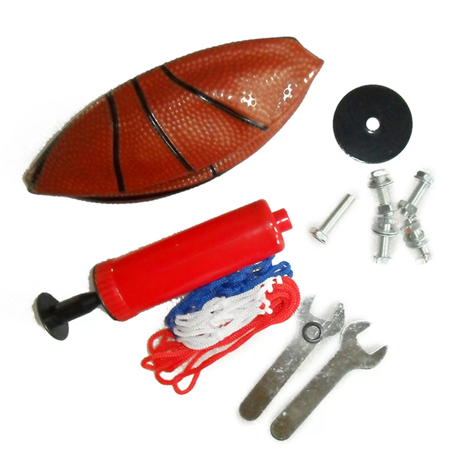 Фото Мобильная баскетбольная стойка DFC KIDS1 60x40cm полиэтилен, мяч/насос со склада магазина СпортСЕ
