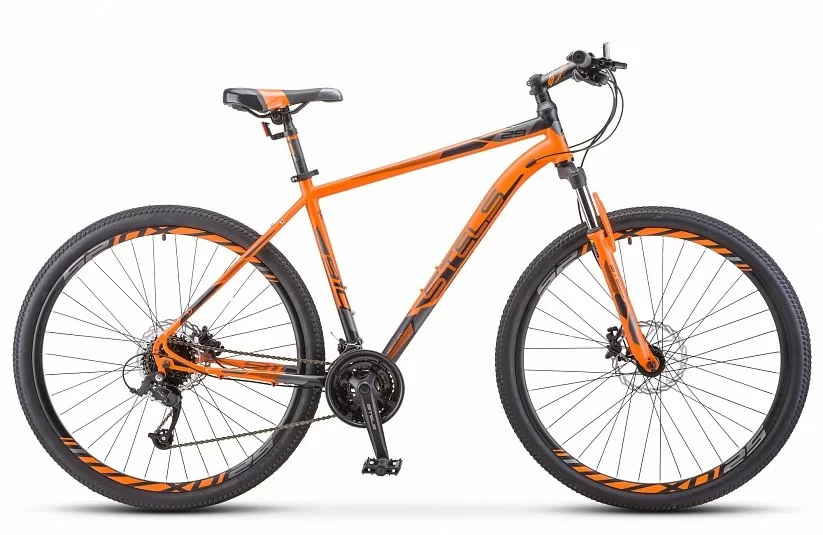 Фото Велосипед Stels Navigator-910 D 29" (2020) оранжевый/черный V010 со склада магазина СпортСЕ