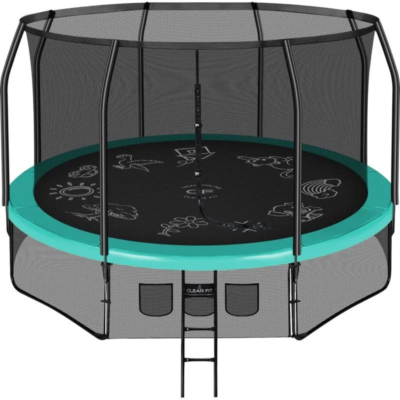  Каркасный батут Clear Fit FamilyHop 12Ft по низким ценам в Томске и Северске