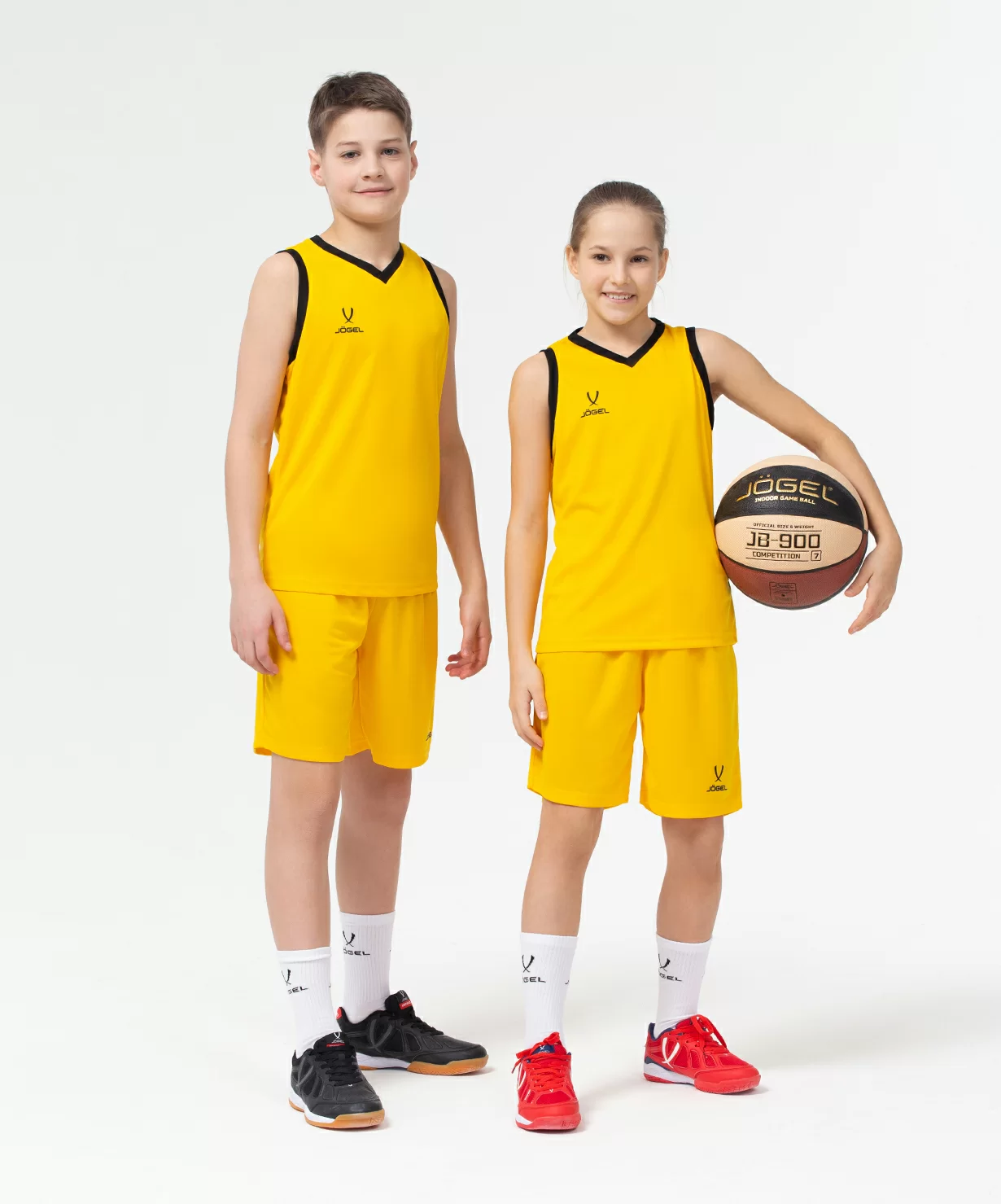 Фото Майка баскетбольная Camp Basic, желтый, детский со склада магазина СпортСЕ