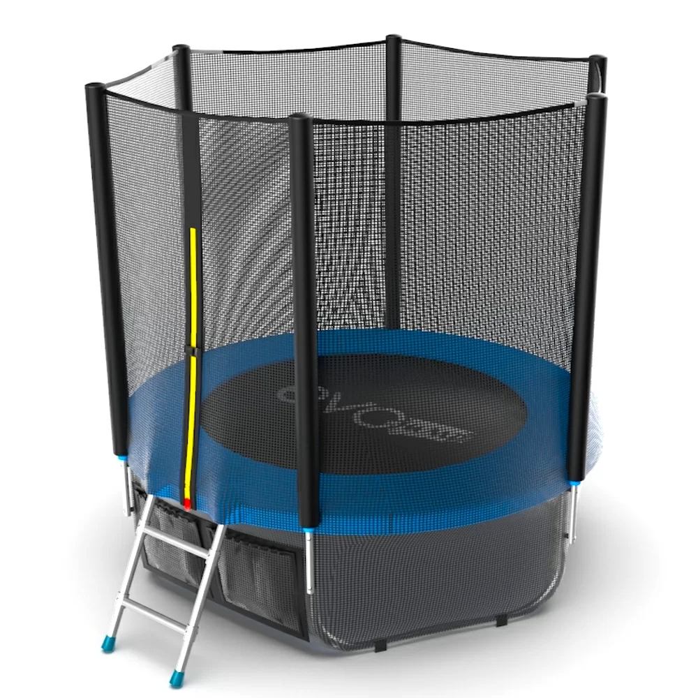 EVO JUMP External 6ft (Blue) + Lower net. Батут с внешней сеткой и лестницей, диаметр 6ft (синий) + нижняя сеть EVO JUMP External 6ft (Blue) + Lower net. Батут с внешней сеткой и лестницей, диаметр 6ft (синий) + нижняя сеть по низким ценам в Томске и Северске