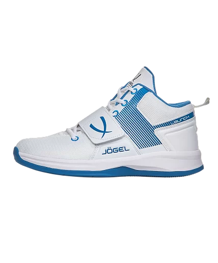 Фото Кроссовки баскетбольные Jögel Launch white/blue ЦБ-00002201 со склада магазина СпортСЕ