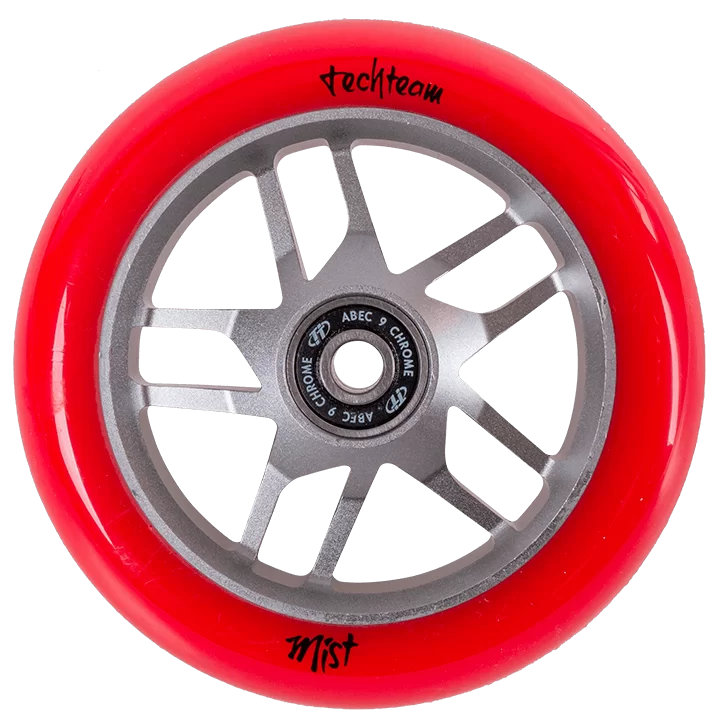 Фото Колесо для самоката TechTeam X-Treme 110*24 мм Mist red со склада магазина СпортСЕ