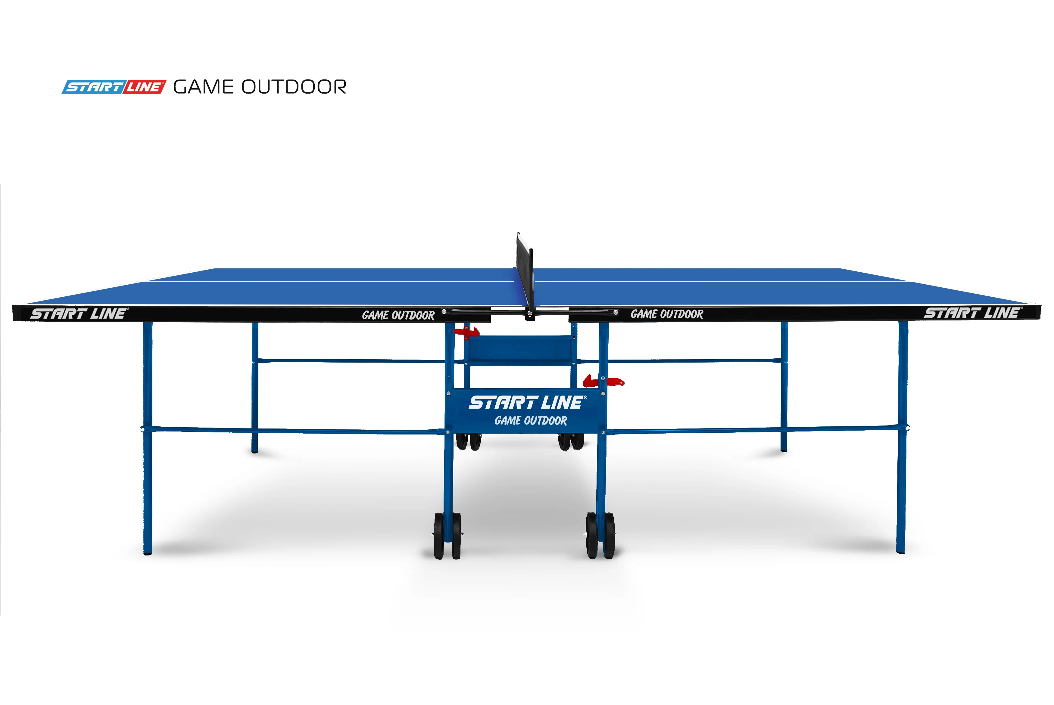  Стол теннисный Game Всепогодный с сеткой Синий по низким ценам в Томске и Северске