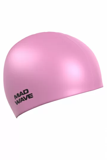 Фото Шапочка для плавания Mad Wave Pastel pink  M0535 04 0 11W со склада магазина СпортСЕ