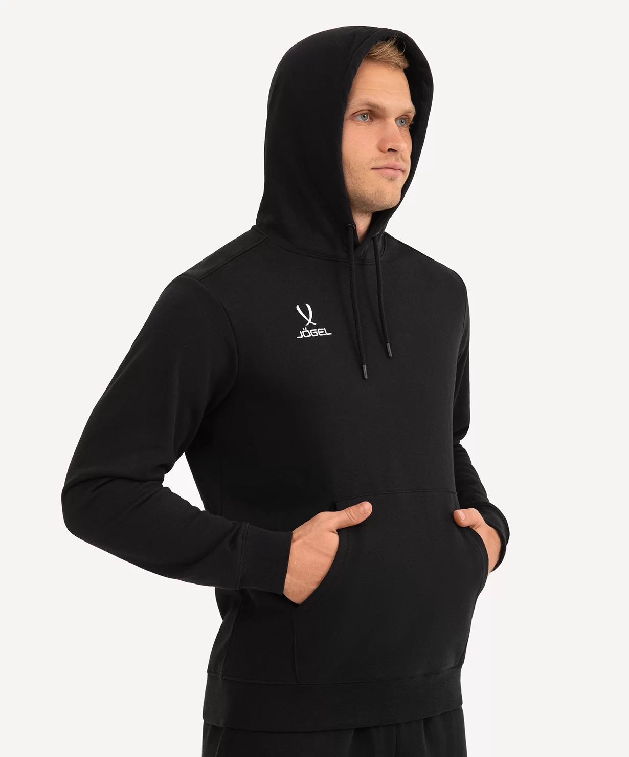 Фото Худи ESSENTIAL Cotton Hoodie, черный со склада магазина СпортСЕ