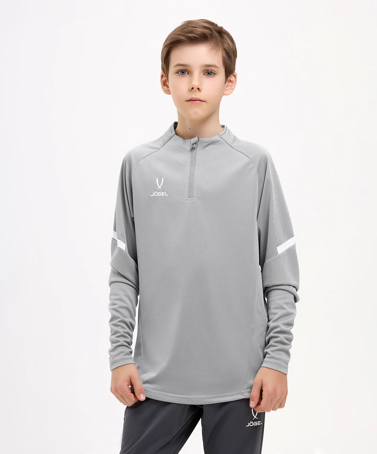  Джемпер тренировочный CAMP 2 Training Top, серый, детский по низким ценам в Томске и Северске