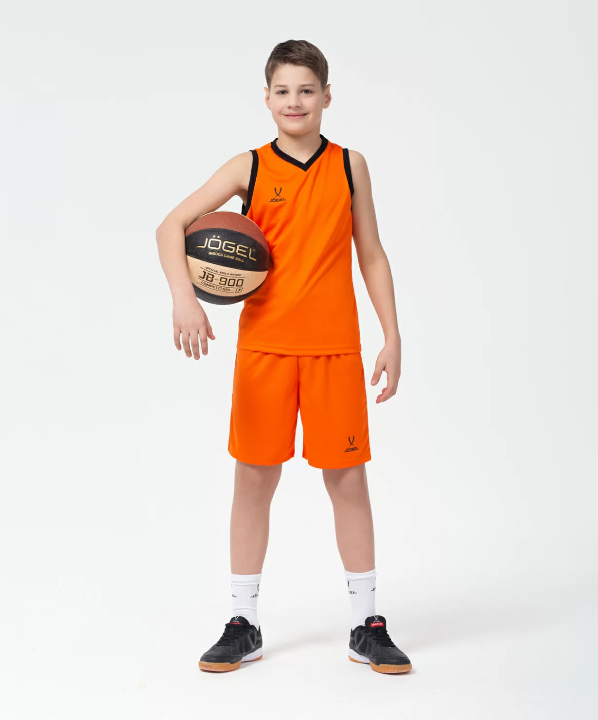 Фото Шорты баскетбольные Camp Basic, оранжевый, детский со склада магазина СпортСЕ
