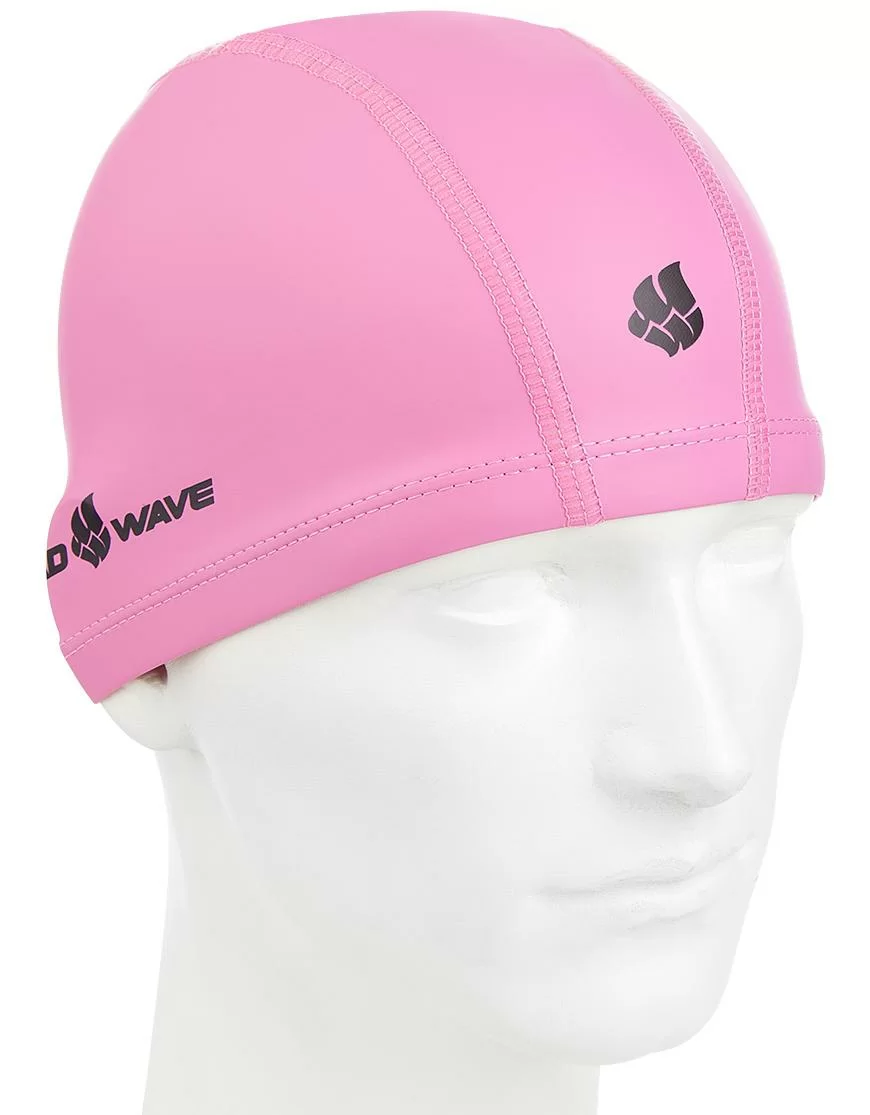 Фото Шапочка для плавания Mad Wave PUT Coated pink M0585 01 0 11W со склада магазина СпортСЕ