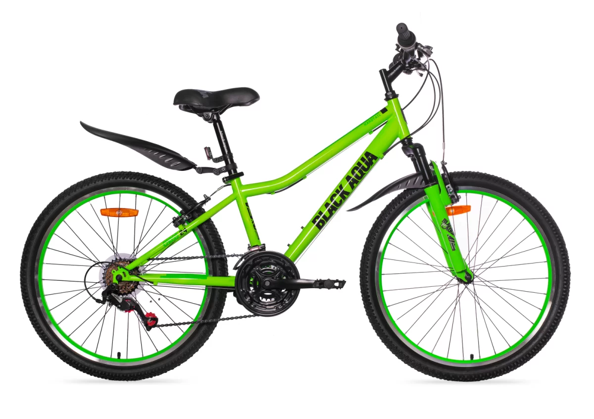 Фото Велосипед Black Aqua Cross 1431 V 24" зеленый GL-202V со склада магазина СпортСЕ