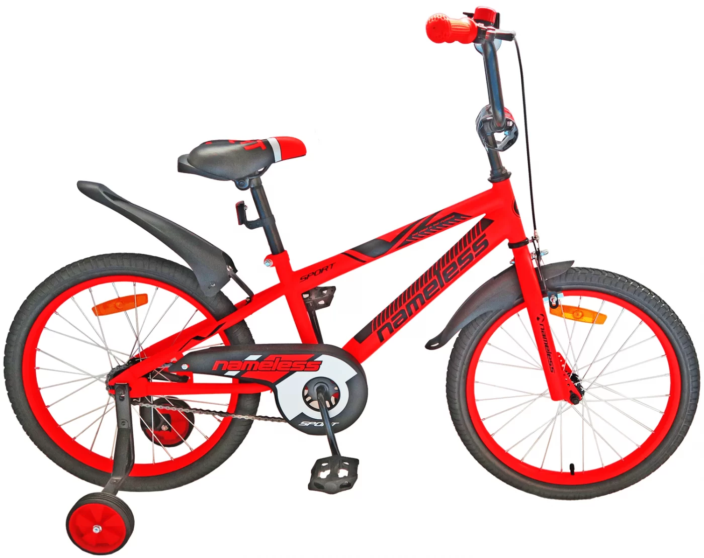 Фото Велосипед 16" Nameless SPORT, красный/черный со склада магазина СпортСЕ