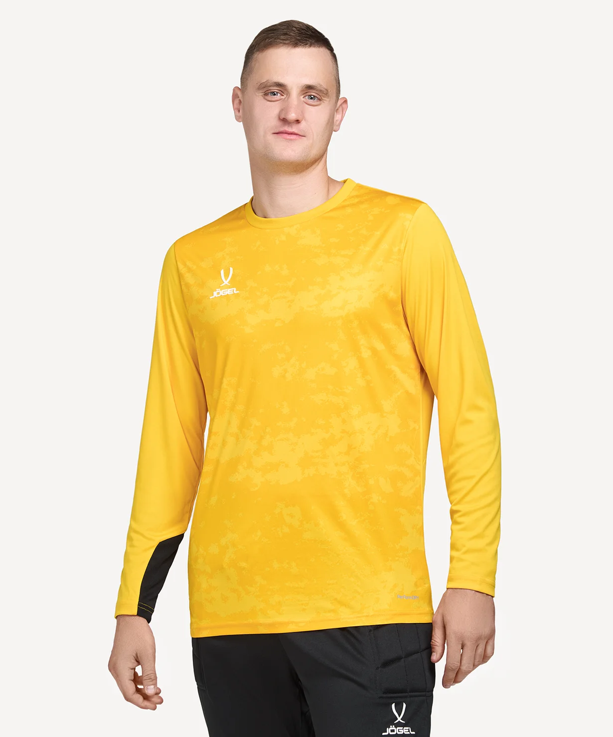  Свитер вратарский JOGEL DIVISION PerFormDRY GK Splash, желтый по низким ценам в Томске и Северске