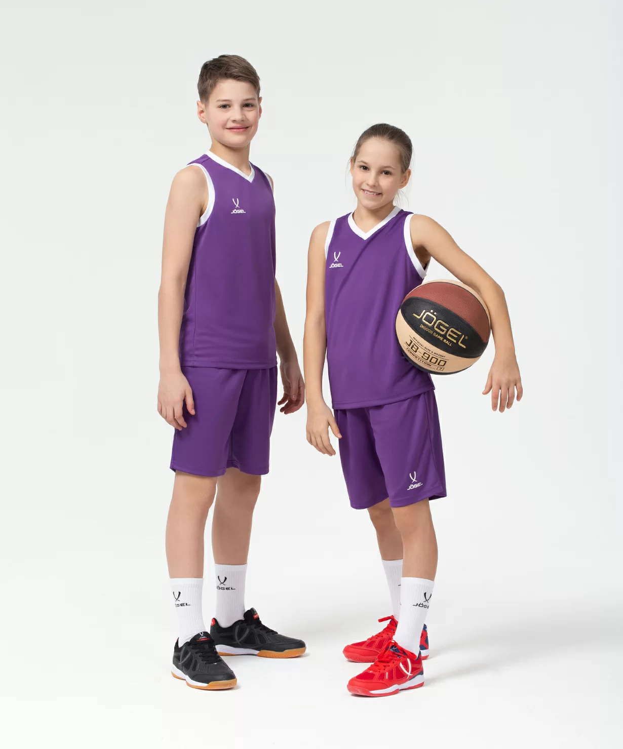 Фото Майка баскетбольная Camp Basic, фиолетовый, детский со склада магазина СпортСЕ