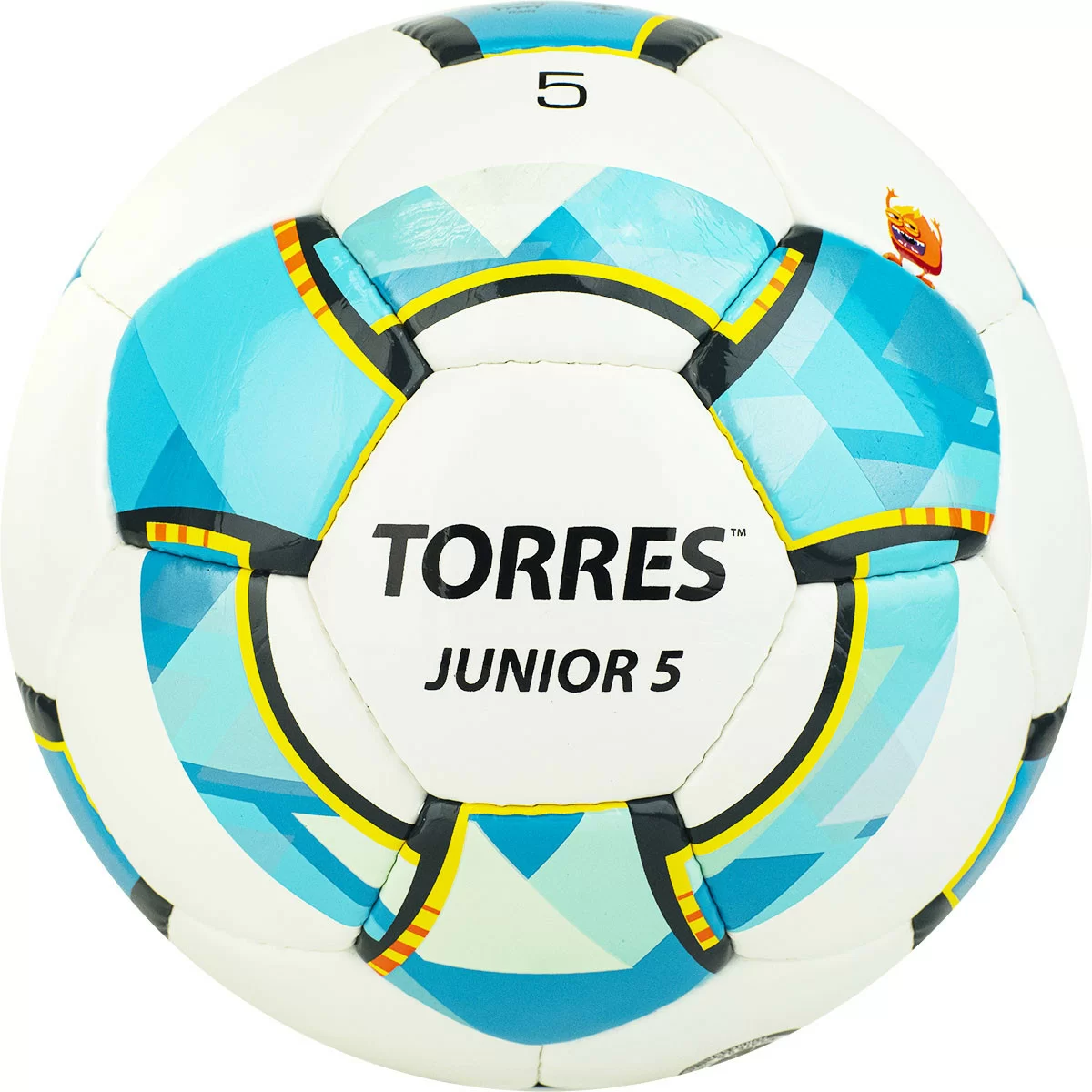 Фото Мяч футбольный Torres Junior-5 №5 вес 390-410 г ПУ бел-гол-сер F320225 со склада магазина СпортСЕ