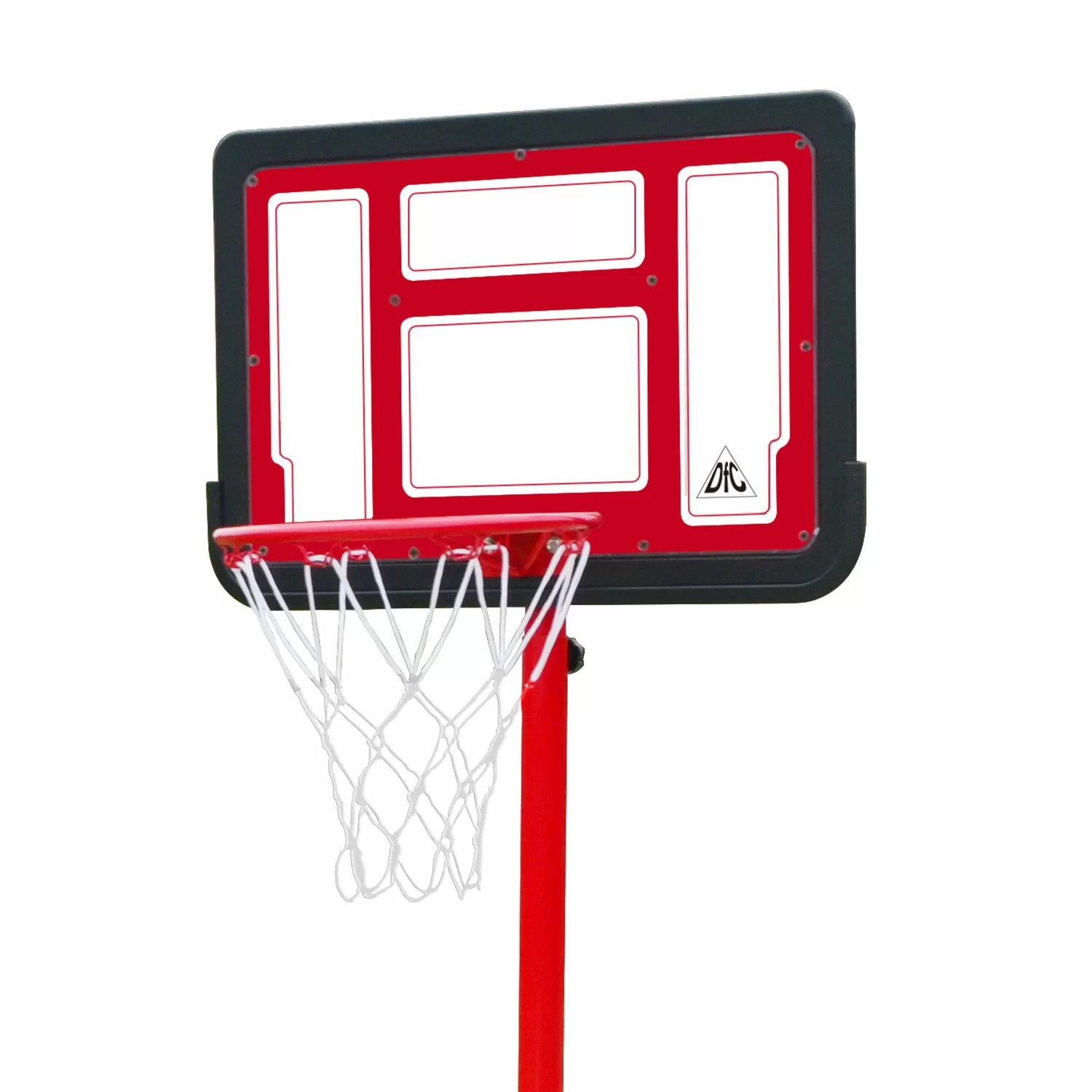 Фото Мобильная баскетбольная стойка DFC KIDSB2 п/п черн.щит со склада магазина СпортСЕ