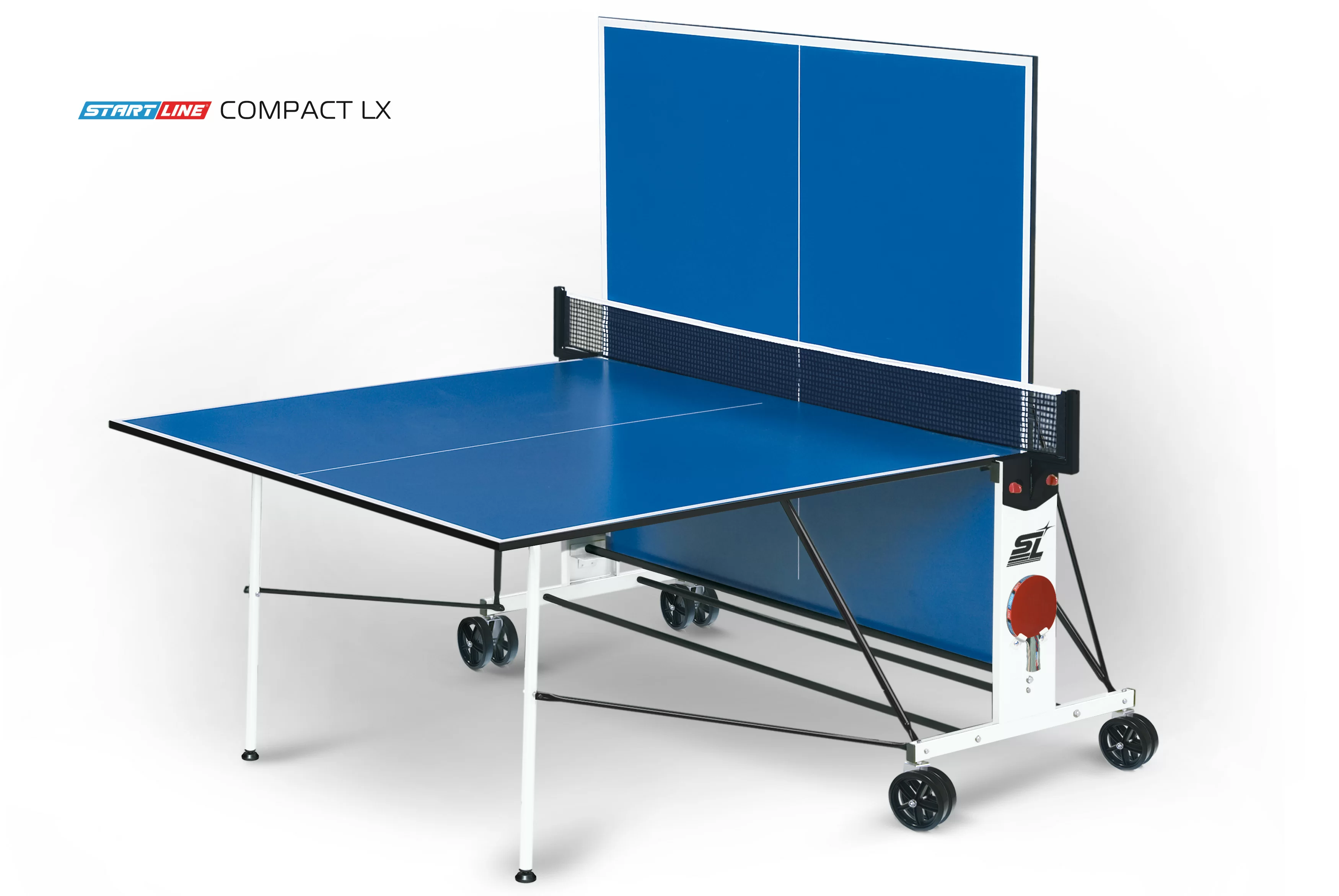 Фото Теннисный стол Start Line Compact LX blue 6042 со склада магазина СпортСЕ