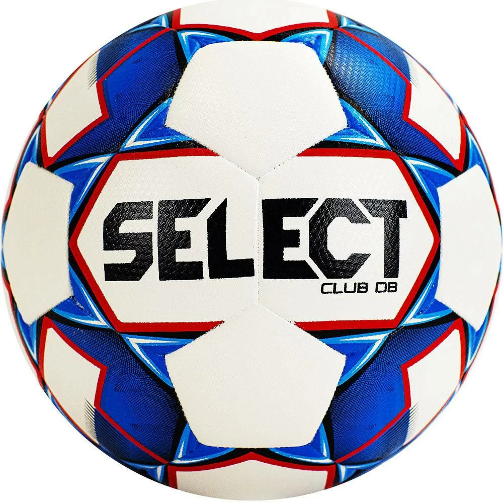 Фото Мяч футбольный Select Club DB №5 бел/син/красн 810220.5 со склада магазина СпортСЕ