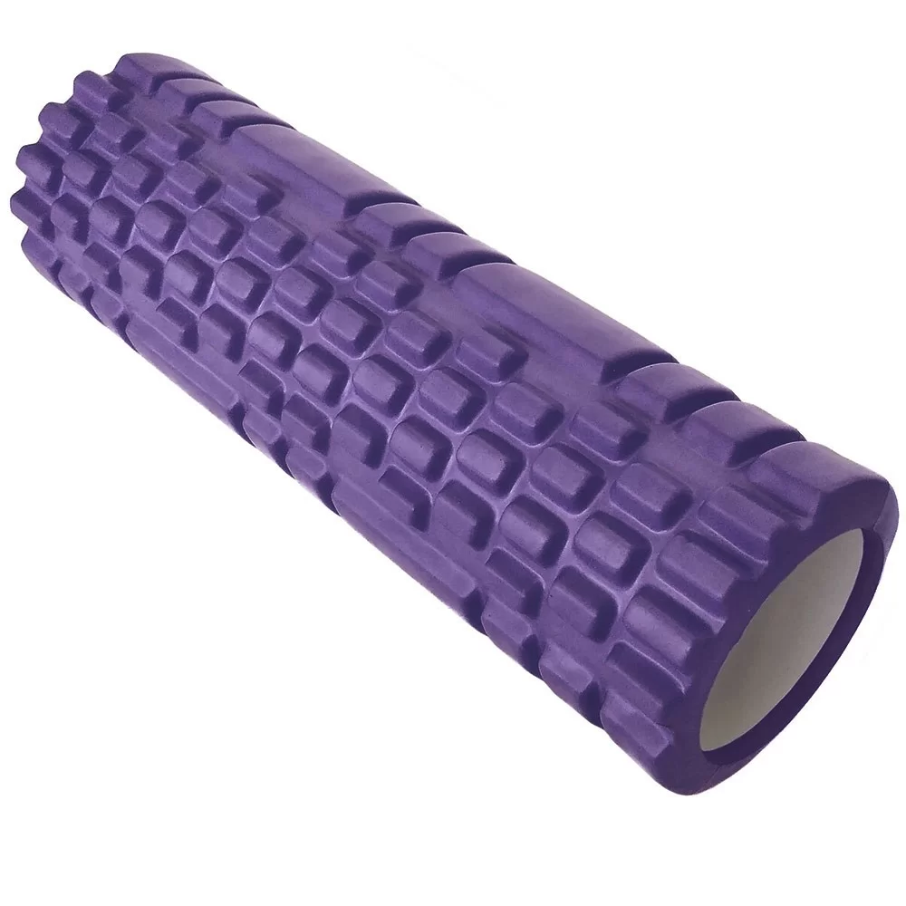 Фото Ролик для йоги 44х14 см B33116 ЭВА/АБС фиолетовый 10019107 со склада магазина СпортСЕ