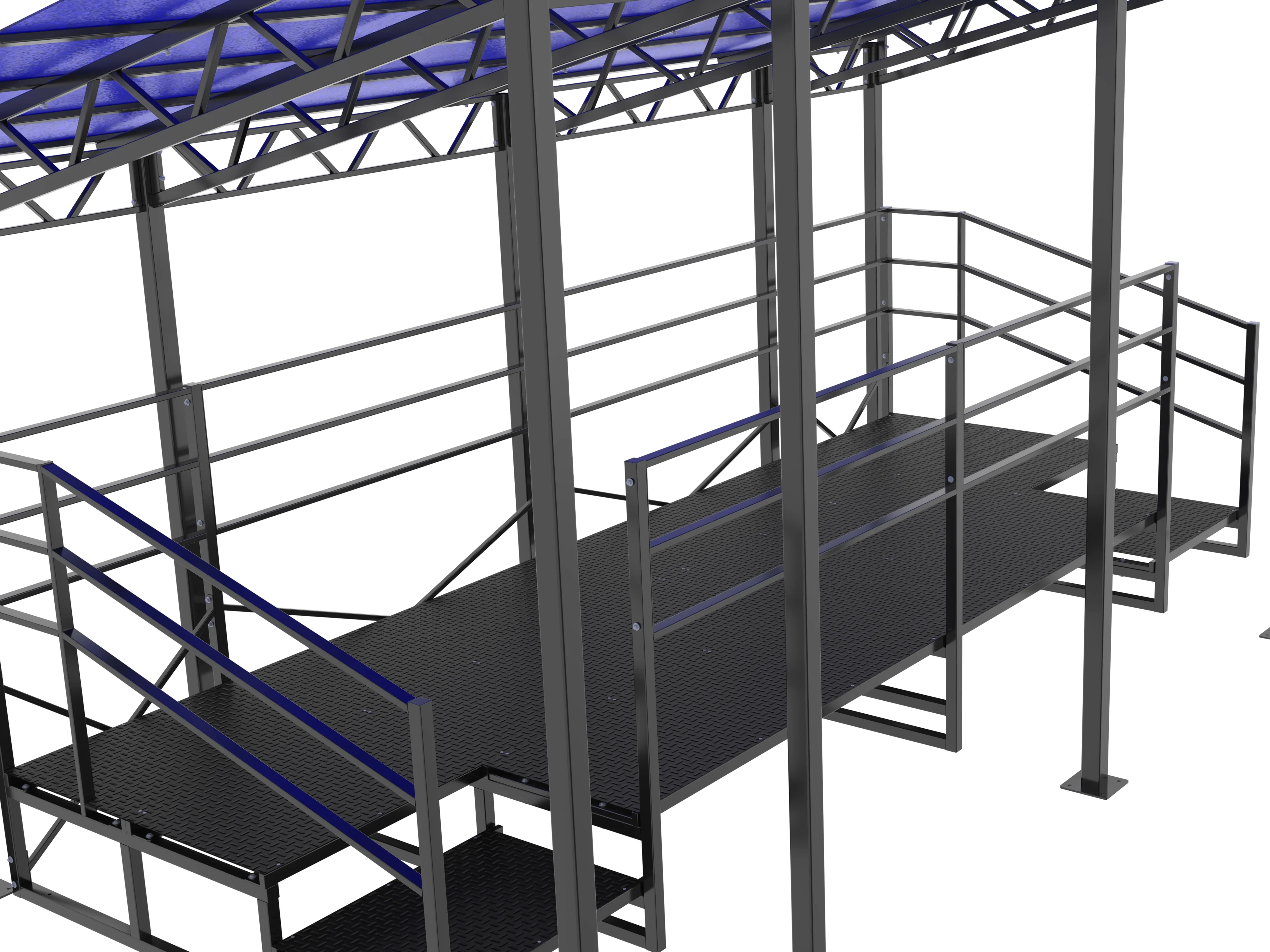  Трибуна судейская  (с навесом из поликарбоната) по низким ценам в Томске и Северске