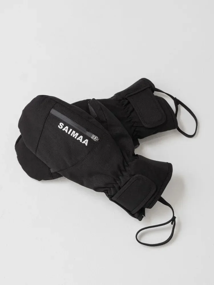 Варежки Saimaa горнолыжные унисекс GLO-46 чёрный по низким ценам в Томске и Северске