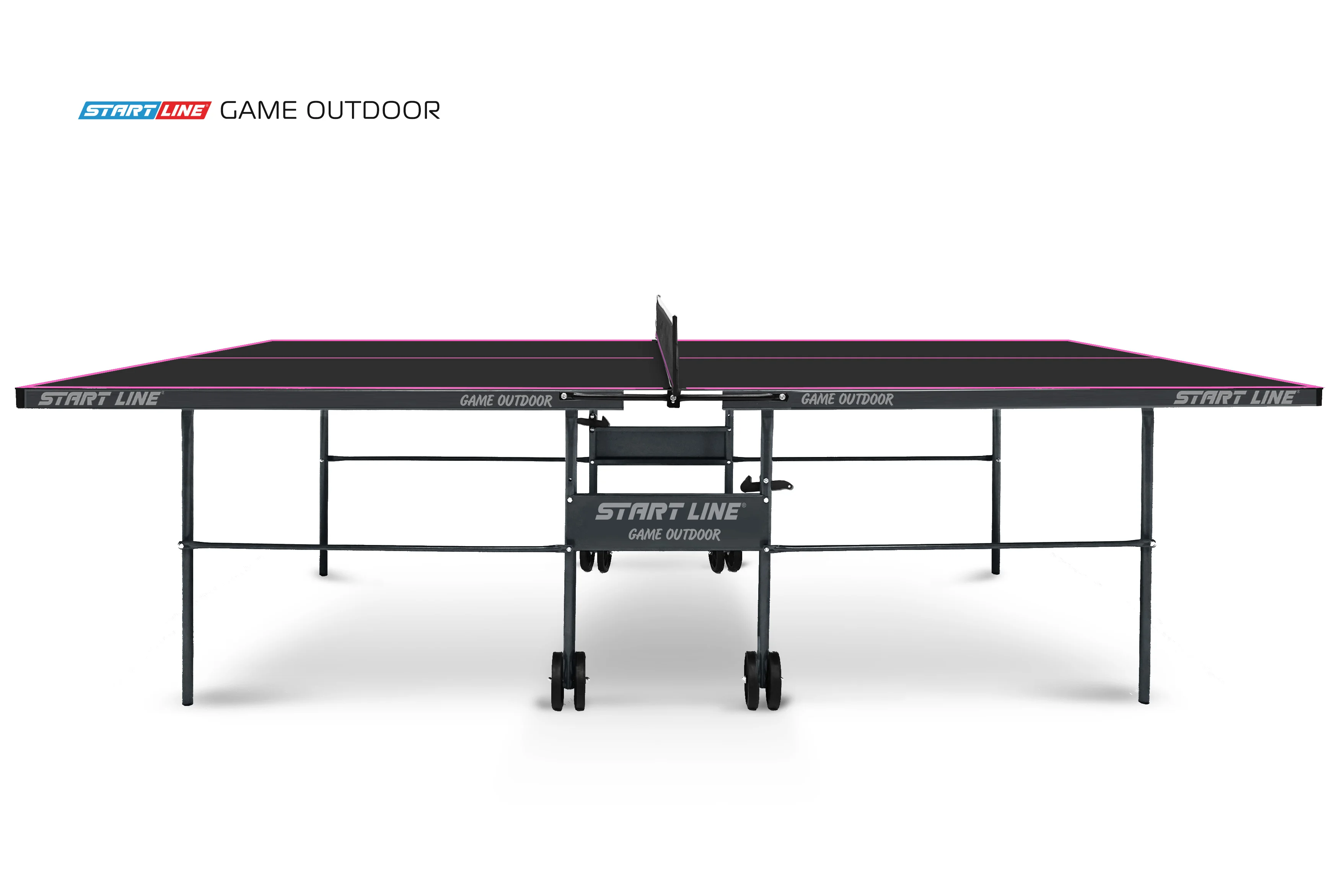  Стол теннисный Game Всепогодный с сеткой Black по низким ценам в Томске и Северске